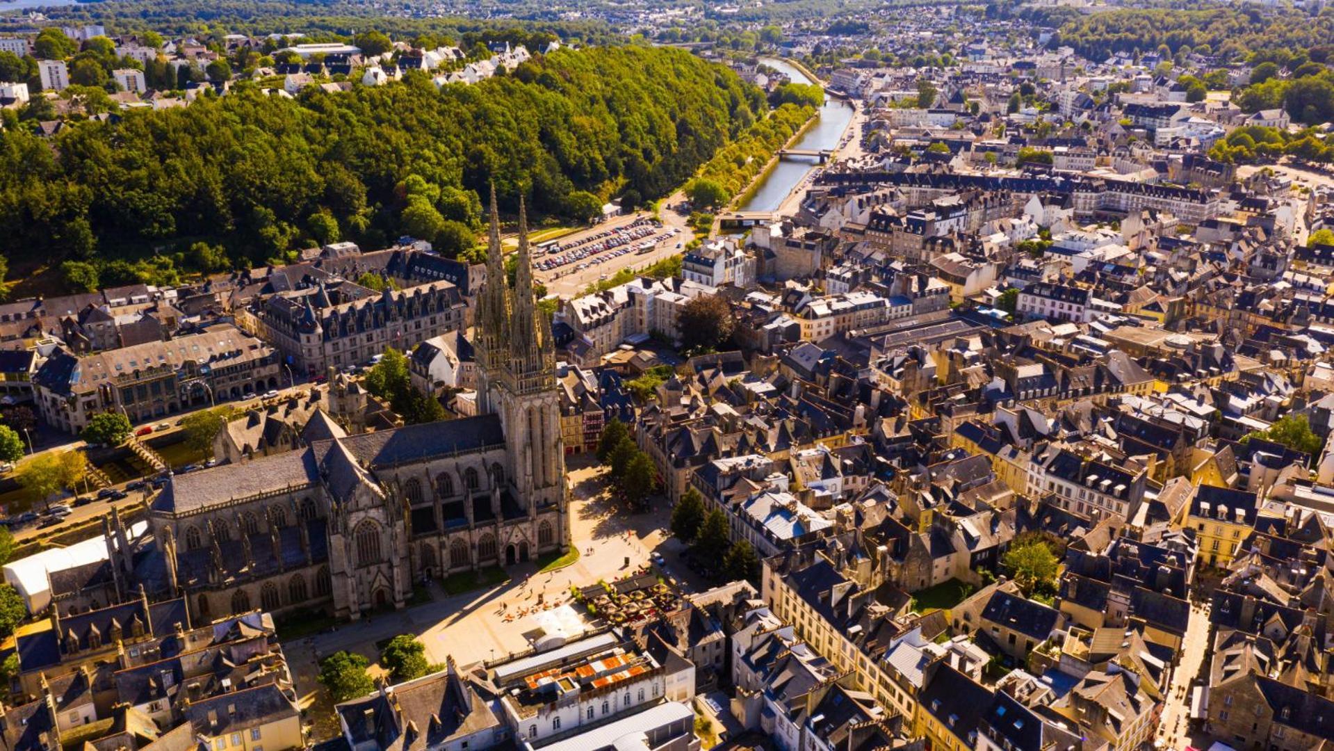 Immeuble Les Perdrix Daire Quimper Dış mekan fotoğraf